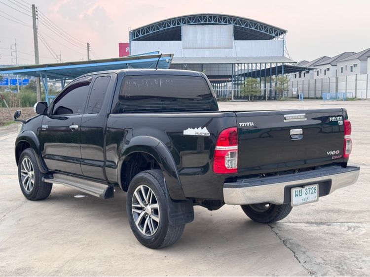 Toyota Hilux Vigo Champ 2013 Smart Cab 2.5 E Prerunner Pickup ดีเซล ไม่ติดแก๊ส เกียร์ธรรมดา ดำ รูปที่ 2