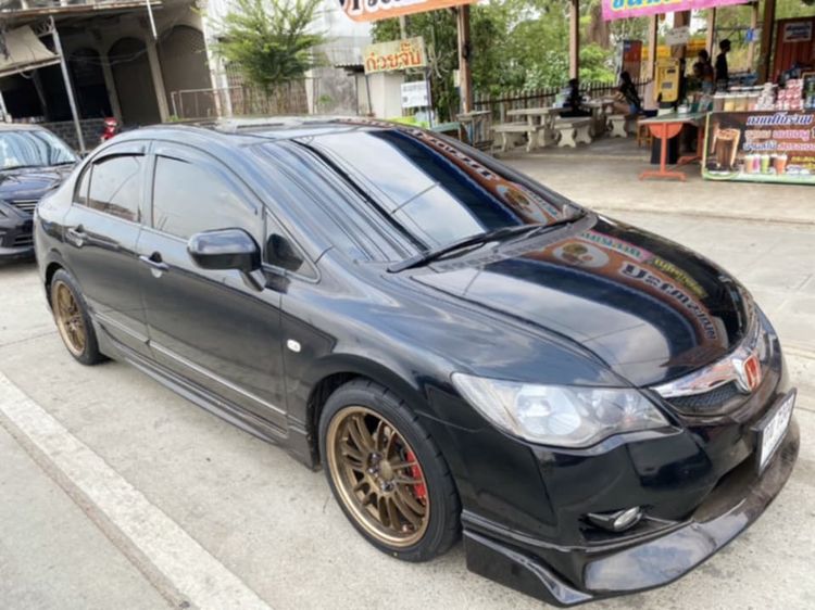 Honda Civic 2008 1.8 S i-VTEC Sedan เบนซิน ไม่ติดแก๊ส เกียร์อัตโนมัติ ดำ รูปที่ 2