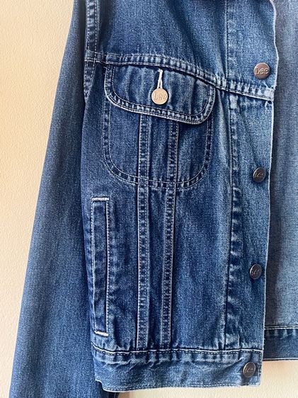 เสื้อยีนส์ผู้หญิงแขนยาว Lee Riders size L สีคราม(มือสอง) รูปที่ 4