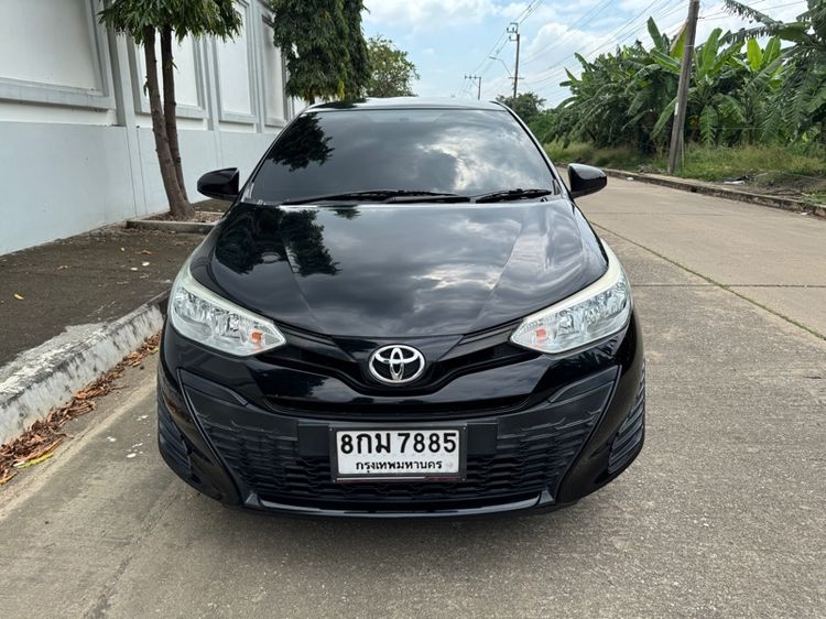 Toyota Yaris 2019 1.2 Entry Sedan เบนซิน ไม่ติดแก๊ส เกียร์อัตโนมัติ ดำ รูปที่ 3