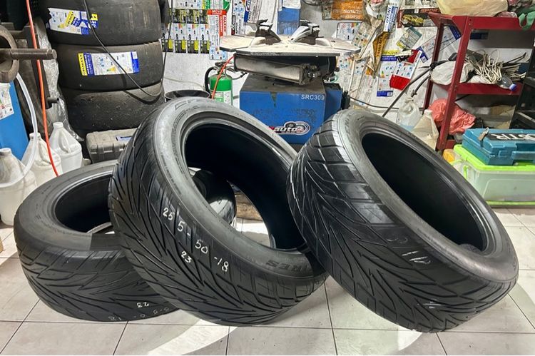 ยางมือสองLENSO FINEX 255 50 18 ปี23 2เส้น รูปที่ 7