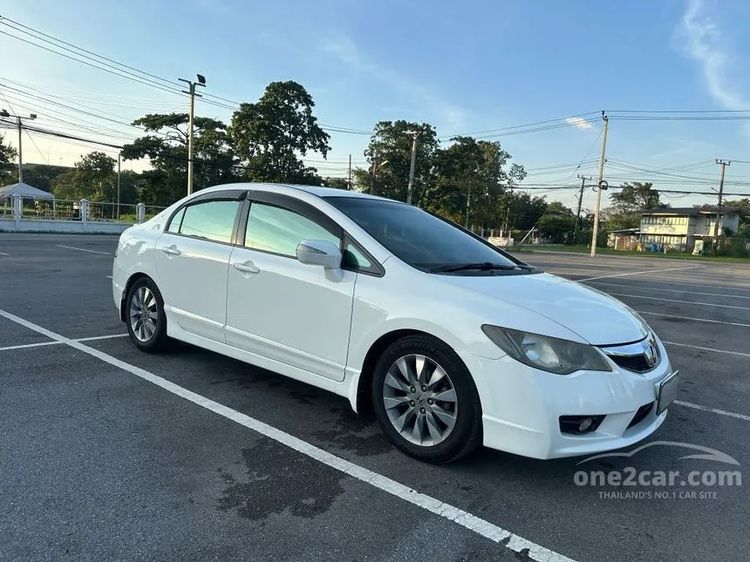 Honda Civic 2009 1.7 VTi Sedan เบนซิน เกียร์อัตโนมัติ ขาว รูปที่ 3