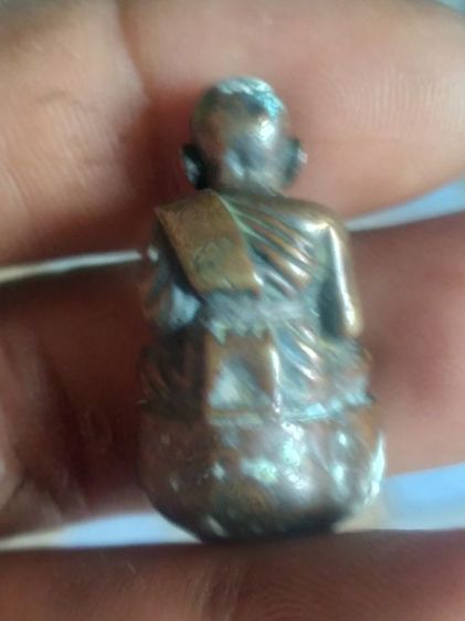 รูปหล่อหลวงพ่อทวดเบ้าทุบตอกเลขรันนัมเบอร์ไม่ทราบที่ รูปที่ 3