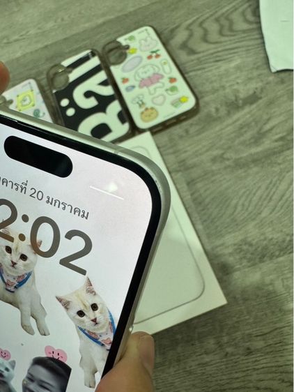 iphone 16 สีขาว 128GB. รูปที่ 2