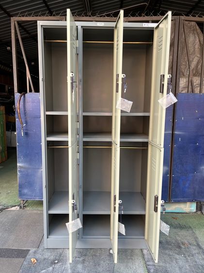 ตู้ล๊อคเกอร์เหล็ก Locker แบบ 6 ช่อง แบรนท์ Sure รูปที่ 6