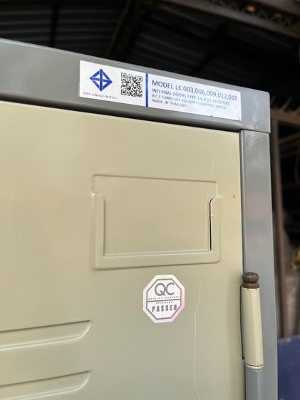 ตู้ล๊อคเกอร์เหล็ก Locker แบบ 6 ช่อง แบรนท์ Sure รูปที่ 5