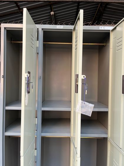 ตู้ล๊อคเกอร์เหล็ก Locker แบบ 6 ช่อง แบรนท์ Sure รูปที่ 8