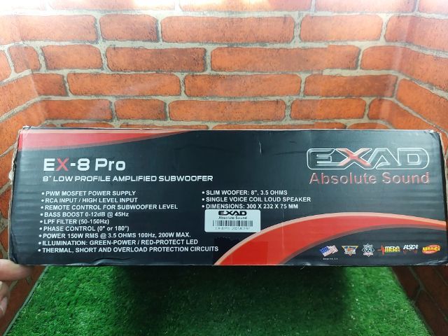 ซับบล็อค 8 นิ้ว EXAD รูปที่ 7