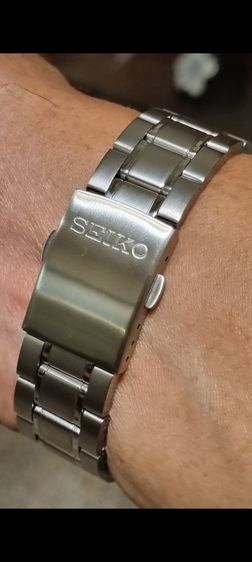 เหมือนใหม่ 43มิล Seiko Chronograph ครบยกกล่อง(ข้อต่อ) บัตรรับประกัน รูปที่ 6