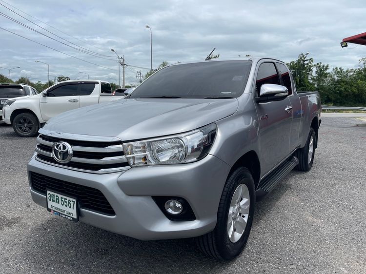 Toyota Hilux Revo 2015 2.4 G Prerunner Pickup ดีเซล ไม่ติดแก๊ส เกียร์ธรรมดา บรอนซ์เงิน รูปที่ 3