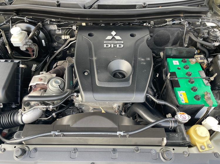 Mitsubishi Triton 2015 2.5 GLX 4WD Pickup ดีเซล ไม่ติดแก๊ส เกียร์อัตโนมัติ เทา รูปที่ 4