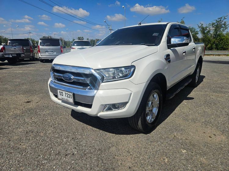 Ford Ranger 2015 2.0 Hi-Rider XLT Pickup ดีเซล ไม่ติดแก๊ส เกียร์อัตโนมัติ ขาว รูปที่ 3