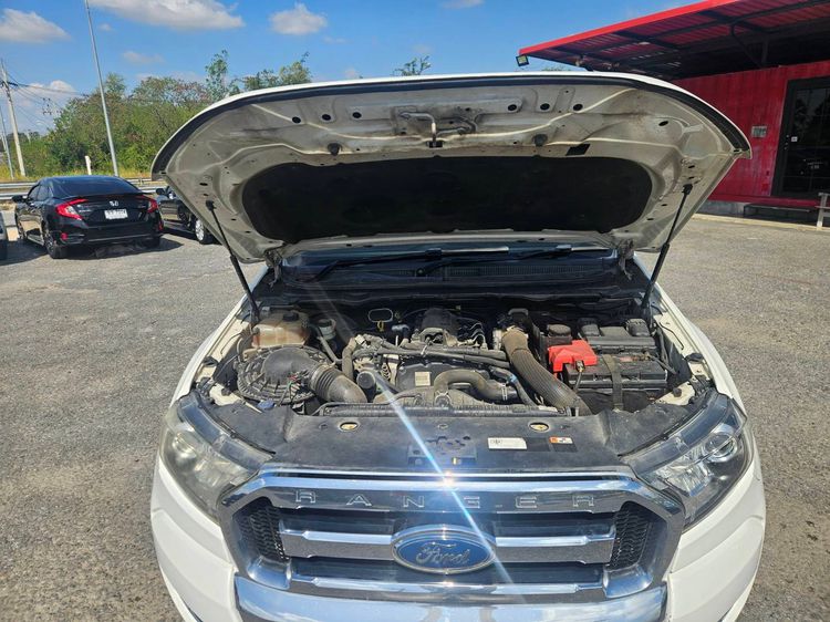 Ford Ranger 2015 2.0 Hi-Rider XLT Pickup ดีเซล ไม่ติดแก๊ส เกียร์อัตโนมัติ ขาว รูปที่ 4