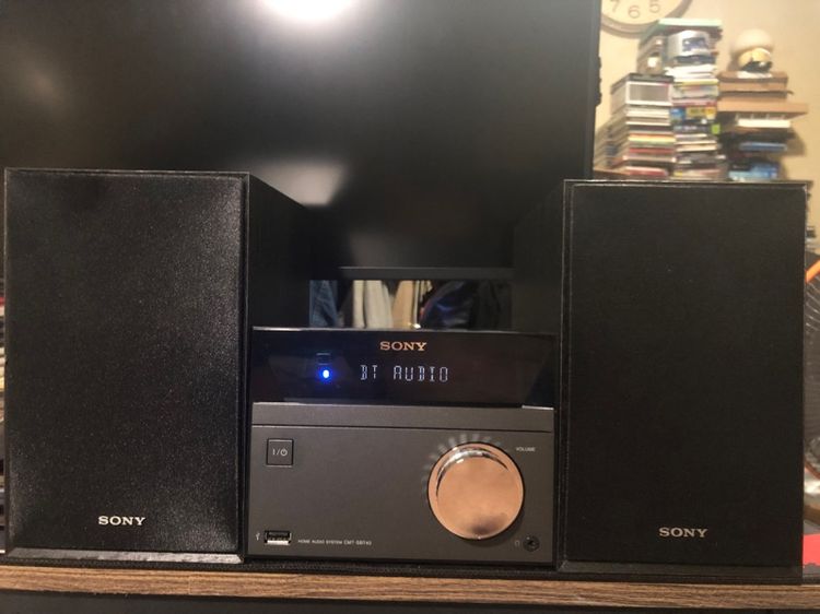 เครื่องเล่น SONY HOME AUDIO SYSTEM CMT SBT ใช้งานปกติ
