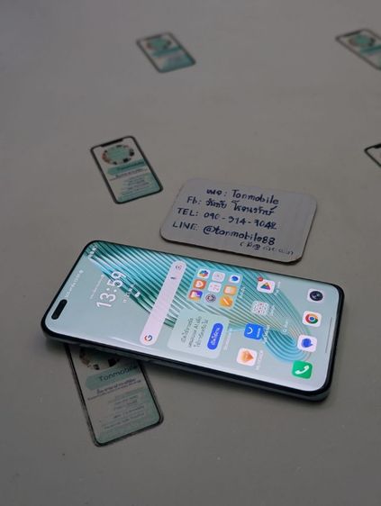 ขาย เทิร์น Honor Magic 5 Pro ศูนย์ไทย สภาพสวย อุปกรณ์แท้ครบยกกล่อง ขาดกล่องคู่มือ เพียง 8,990 บาท เท่านั้น ครับ  รูปที่ 4