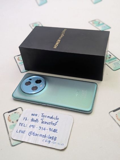 ขาย เทิร์น Honor Magic 5 Pro ศูนย์ไทย สภาพสวย อุปกรณ์แท้ครบยกกล่อง ขาดกล่องคู่มือ เพียง 8,990 บาท เท่านั้น ครับ  รูปที่ 2