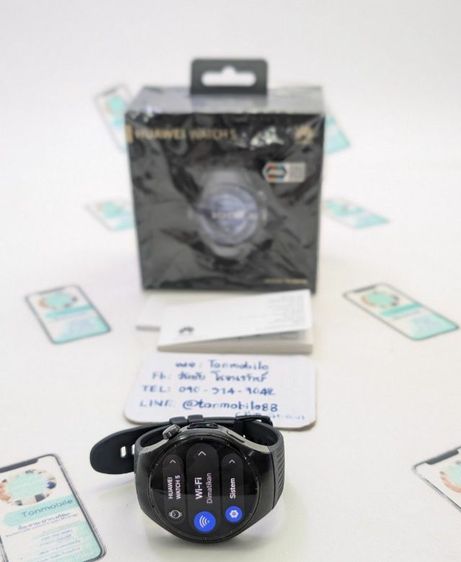 ขาย เทิร์น Huawei Watch 5 46MM สภาพใหม่เอี่ยม ประกันยาว อุปกรณ์แท้ครบยกกล่อง เพียง 5,990 บาท เท่านั้น ครับ 