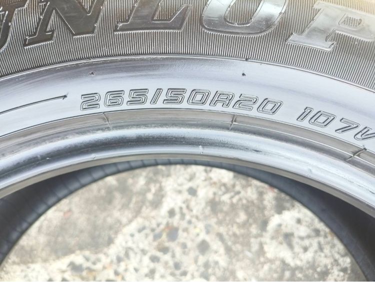 ยาง Dunlop PT3A 265 50 20 ปี 24 ชุดละ 6,000 บาทครับ รูปที่ 8