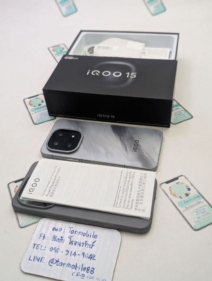 ยี่ห้ออื่นๆ 512 GB ขาย เทิร์น iQOO 15 5G Ram 16 Rom 512 ศูนย์ไทย อายุ 20 วัน สภาพใหม่เอี่ยม อุปกรณ์ครบยกกล่อง เพียง 25,990 บาท ครับ