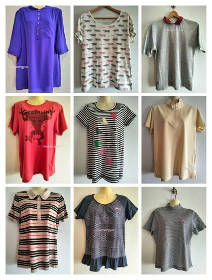 เสื้อมือสอง แบรนด์ดังมากมาย  พร้อมใช้งาน รูปที่ 2