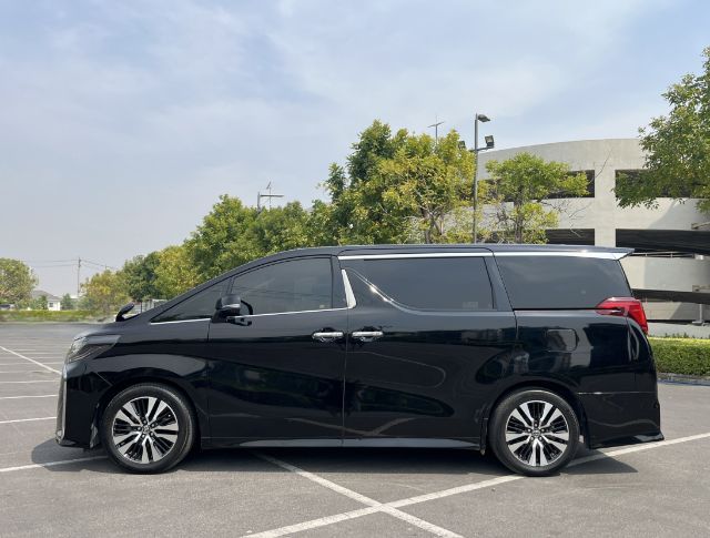 Toyota Alphard 2018 2.5 SC Utility-car เบนซิน ไม่ติดแก๊ส เกียร์อัตโนมัติ ดำ รูปที่ 4
