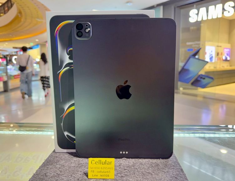 Apple 256 GB iPad Pro 11 M4 256GB ใส่ซิม Batt100 สวยไร้รอย ครบกล่อง