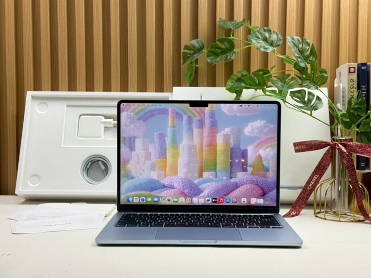 MacBook Air 13.6-inch M4 2025 Ram16GB SSD256GB Skyblue apple care 24 May 2026