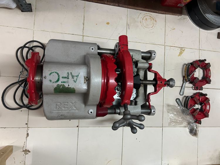 เครื่องต๊าบเกลียว ยี่ห้อ REX NP80A (สภาพดีมาก ใช้งานน้อย แบรนด์ญี่ปุ่น) รูปที่ 3