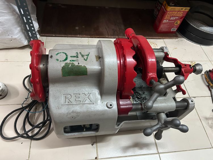 เครื่องต๊าบเกลียว ยี่ห้อ REX NP80A (สภาพดีมาก ใช้งานน้อย แบรนด์ญี่ปุ่น) รูปที่ 9