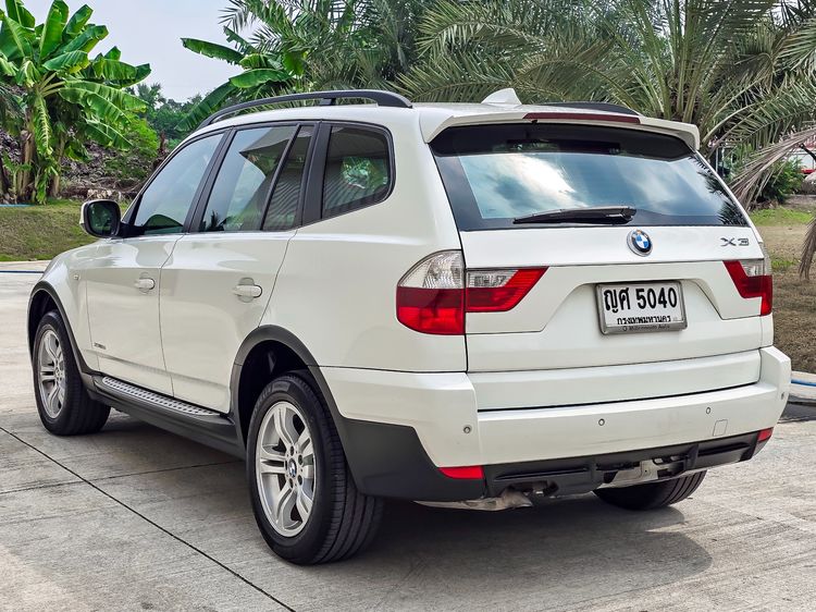 BMW X3 2011 2.0 xDrive20d 4WD Utility-car ดีเซล ไม่ติดแก๊ส เกียร์อัตโนมัติ ขาว รูปที่ 4