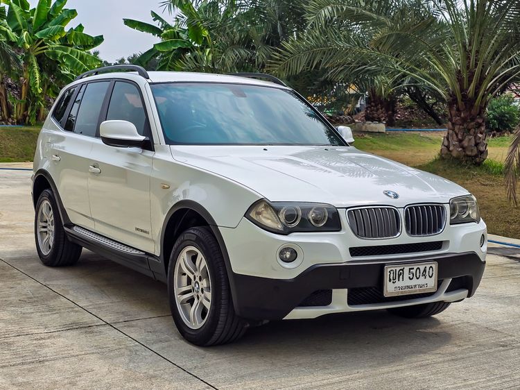 BMW X3 2011 2.0 xDrive20d 4WD Utility-car ดีเซล ไม่ติดแก๊ส เกียร์อัตโนมัติ ขาว รูปที่ 2