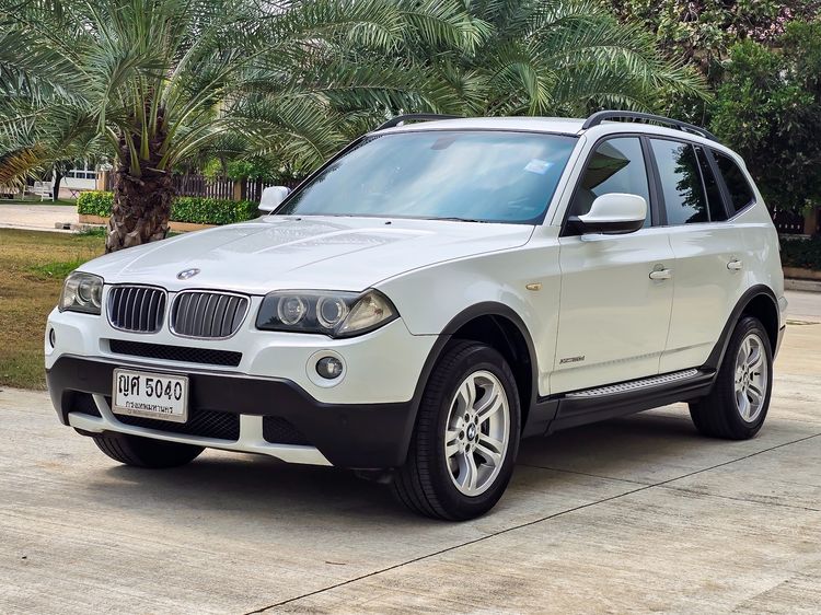 รถ BMW X3 2.0 xDrive20d 4WD สี ขาว
