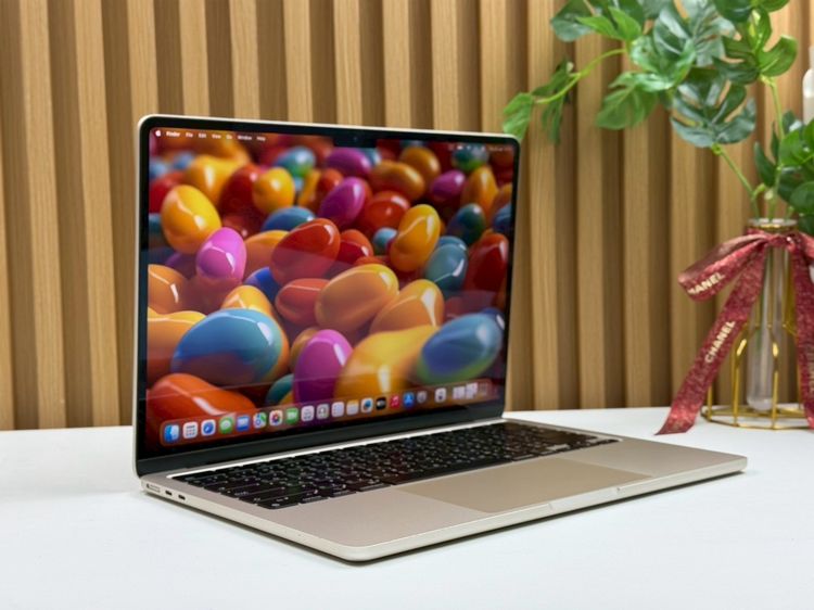 MacBook Air 13.6-inch M3 2024 Ram8GB SSD256GB Starlight  รูปที่ 3