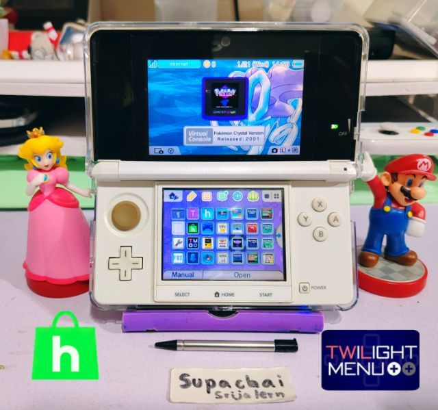 Nintendo อื่นๆ เครื่องที่ 1,275
3ds white 64g ลงเกมเยอะ โหลดเกมฟรี 