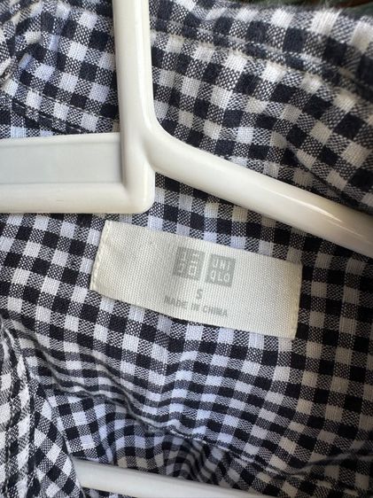 uniqlo แขนสั้น ผ้าลินิน  รูปที่ 2