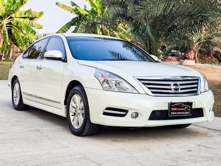 Nissan Teana 2012 2.0 XL Sedan เบนซิน LPG เกียร์อัตโนมัติ ขาว รูปที่ 2