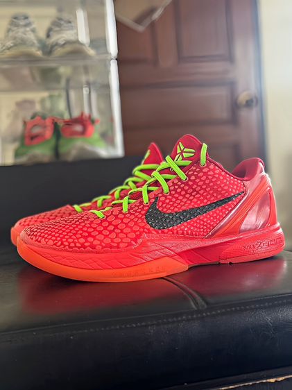รองเท้าบาส Nike Kobe 6 Protro “Reverse Grinch“ สภาพใหม่แกะกล่องแต่ราคาถูกกว่าครึ่ง รูปที่ 4