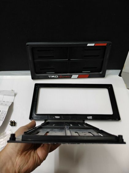 กรอบป้ายทะเบียน TRD แท้เบิกศูนย์ มือสอง พร้อมน็อตใส่ ใช้งานได้ปกติ  รูปที่ 15