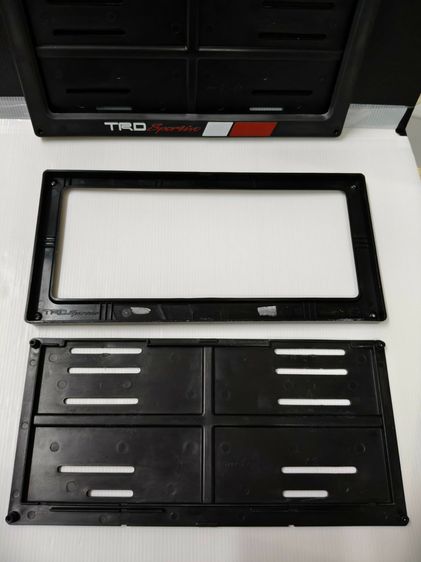 กรอบป้ายทะเบียน TRD แท้เบิกศูนย์ มือสอง พร้อมน็อตใส่ ใช้งานได้ปกติ  รูปที่ 14