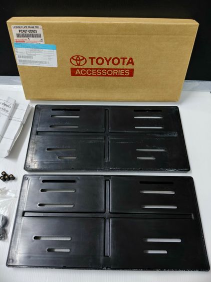 กรอบป้ายทะเบียน TRD แท้เบิกศูนย์ มือสอง พร้อมน็อตใส่ ใช้งานได้ปกติ  รูปที่ 9