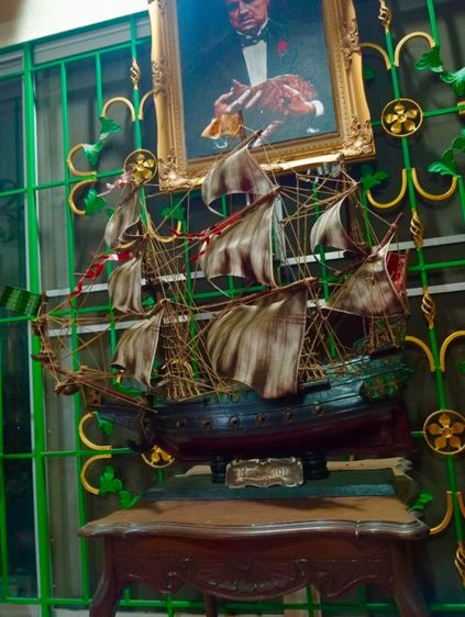 USA..เรือรบไม้ใบหนัง เก่าโบราณขนาดใหญ่จากอเมริกาสภาพสุดเยี่ยม รูปที่ 9