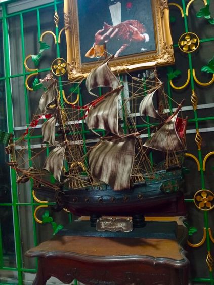 USA..เรือรบไม้ใบหนัง เก่าโบราณขนาดใหญ่จากอเมริกาสภาพสุดเยี่ยม รูปที่ 16