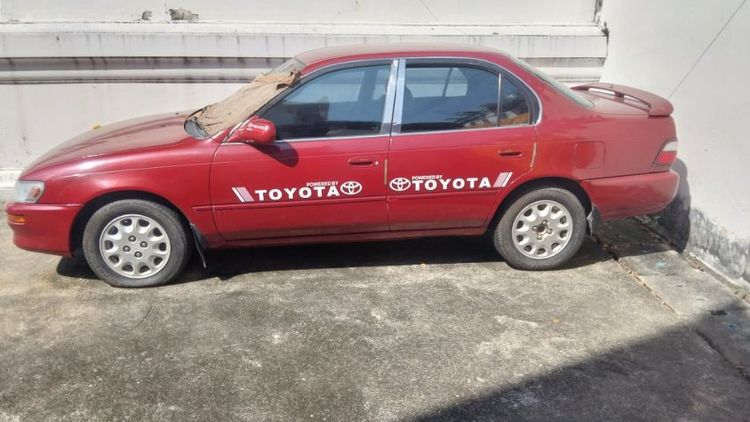 Toyota Corolla 1997 1.6 Sedan เบนซิน เกียร์ธรรมดา แดง รูปที่ 3