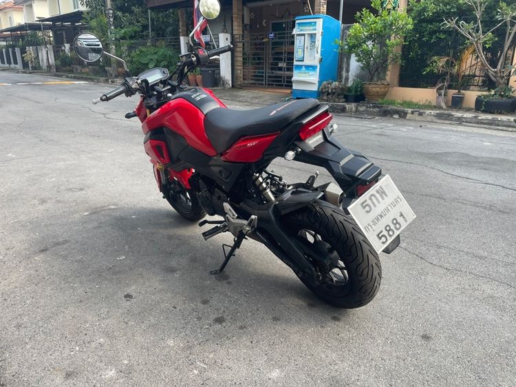 Honda รุ่น Msx125i SF ปี59 รถเครื่องดี สภาพพร้อมใช้งานต้องมาลองครับ รูปที่ 8
