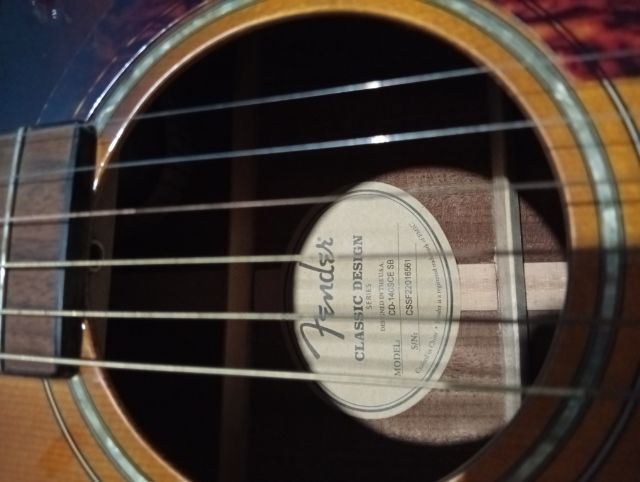 fender cd-140sce    สภาพนางฟ้า ไร้ที่ติ รูปที่ 2