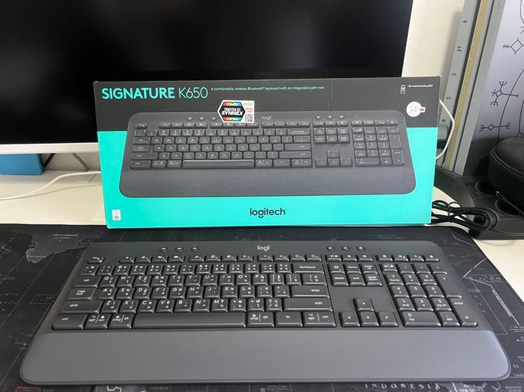 เม้าส์ และคีย์บอร์ด คีย์บอร์ด LOGITECH SIGNATURE K650 - BLACK