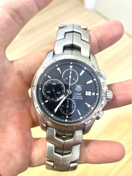  TAG HEUER  Link Calibre 42mm Black Dial รูปที่ 4