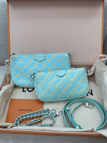 LV Multi Pochette Accessoires Water Green