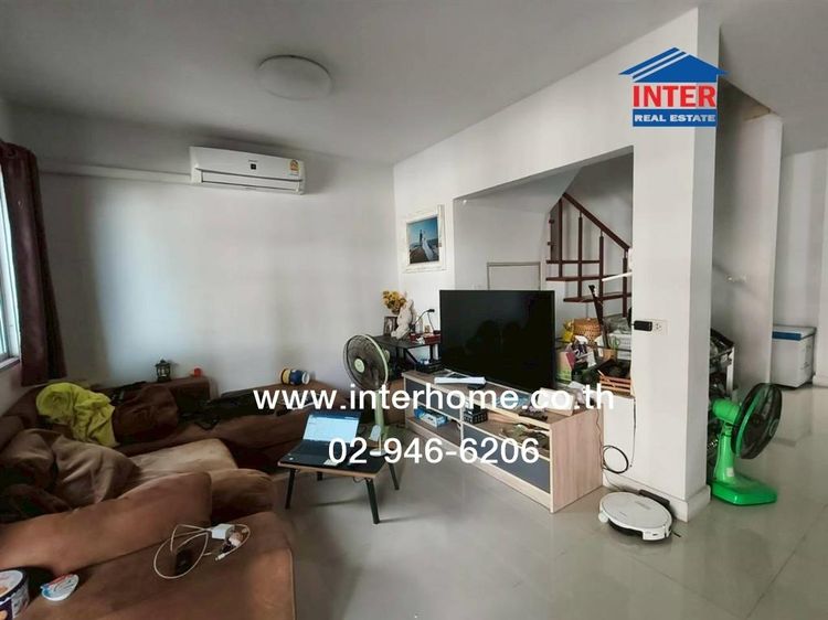 ทาวน์เฮ้าส์ 2 ชั้น 20.7 ตร.ว. หมู่บ้านโนโววิลล์ วงแหวน-บางใหญ่ ถนนเลียบคลองลากฆ้อน ถนนหมายเลข345 ถนนหมายเลข346 บางบัวทอง นนทบุรี รูปที่ 3