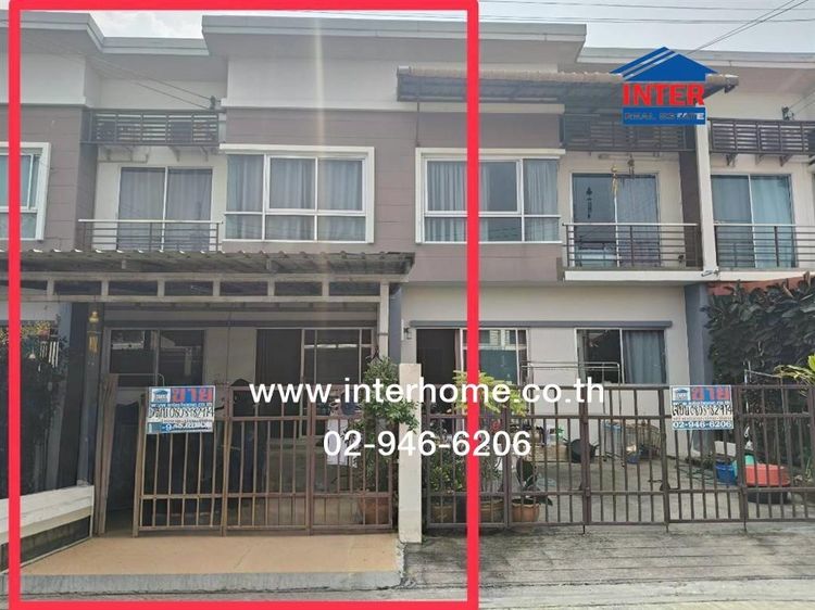 ทาวน์เฮ้าส์ 2 ชั้น 20.7 ตร.ว. หมู่บ้านโนโววิลล์ วงแหวน-บางใหญ่ ถนนเลียบคลองลากฆ้อน ถนนหมายเลข345 ถนนหมายเลข346 บางบัวทอง นนทบุรี รูปที่ 2